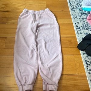 Pink Hollister sweatpants